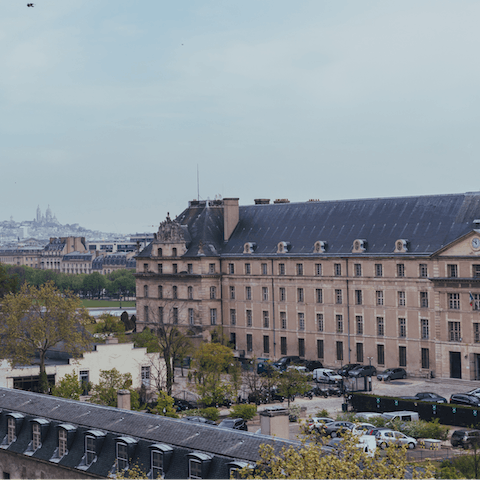 Admire the architecture of Hôtel des Invalides – it's a few steps away