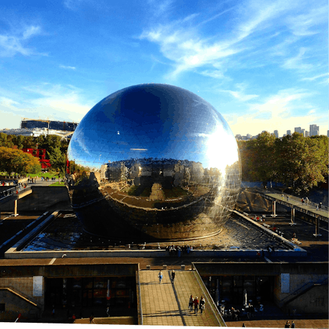 Visit the Cité des Sciences et de l'Industrie – Europe's biggest science museum – twenty minutes away on foot