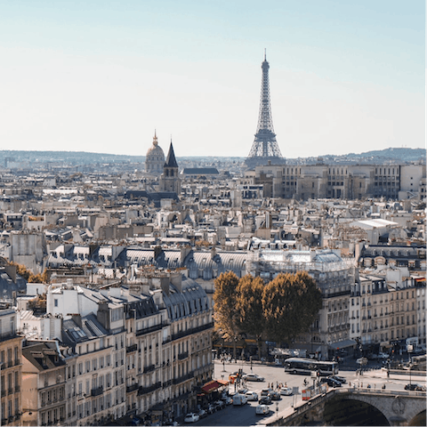 Embrace your own Parisian adventure from the heart of the city