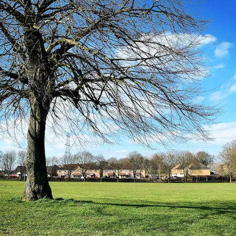 Stay in the heart of Welwyn Garden City, with Central London a thirty-minute train ride away 