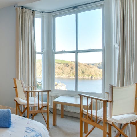 Wake up to idyllic views across the estuary and feel inspired to explore 