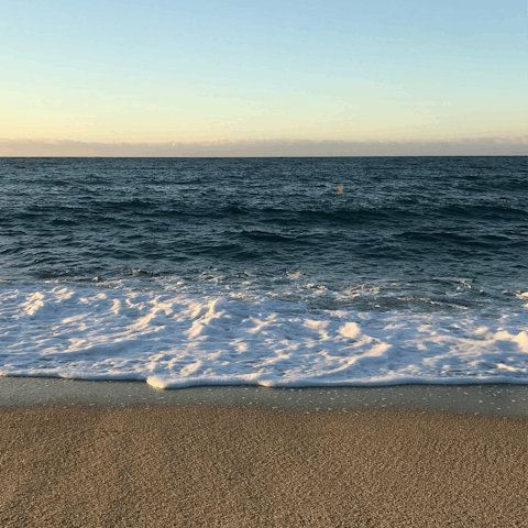 Head to Kalamitsi's pretty shores for the morning, just a short drive away