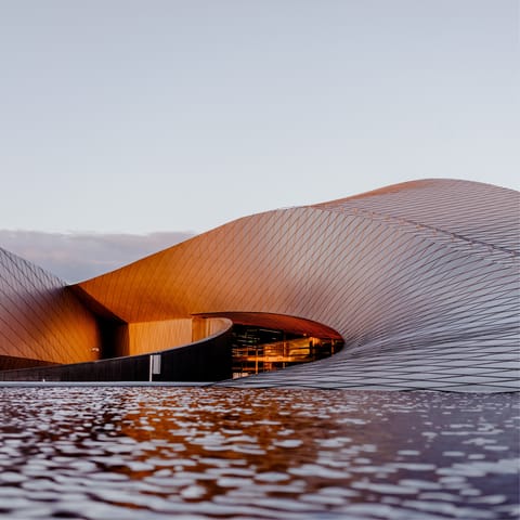 Visit the National Aquarium of Denmark, just minutes away