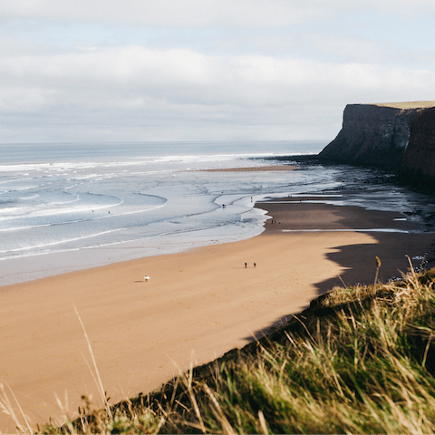 Embrace the refreshing spirit of the sea from the North Yorkshire coast