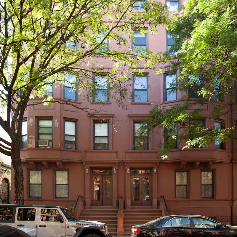 The historic facade