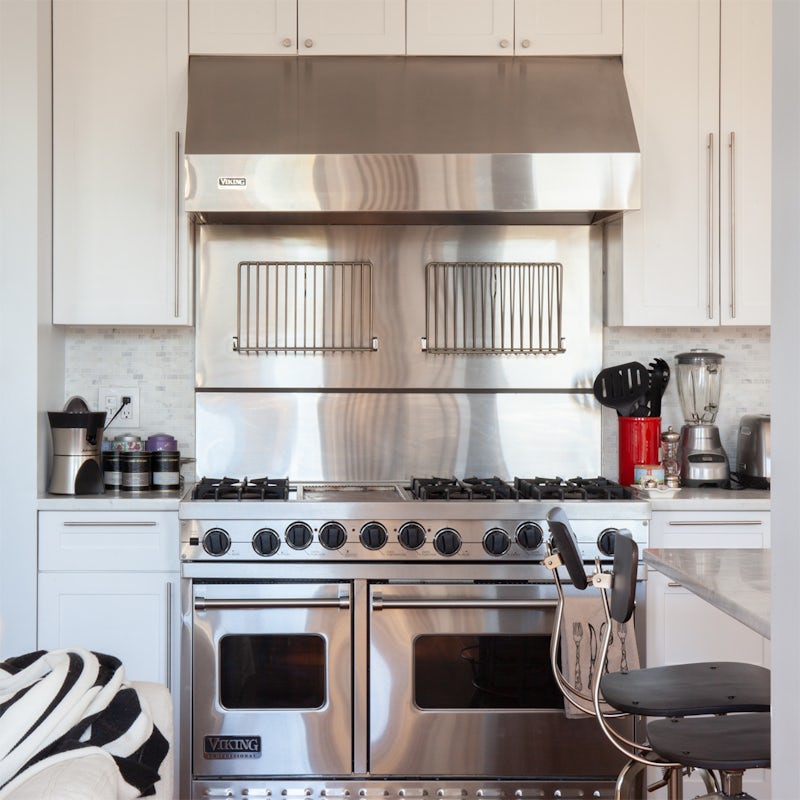 The chef's kitchen
