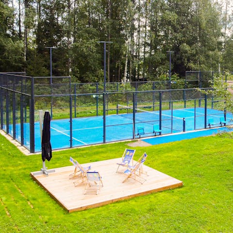 Embrace competitive family fun on the Padel tennis court