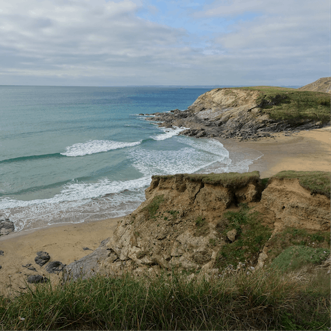 Enjoy swimming and walking at the local beaches