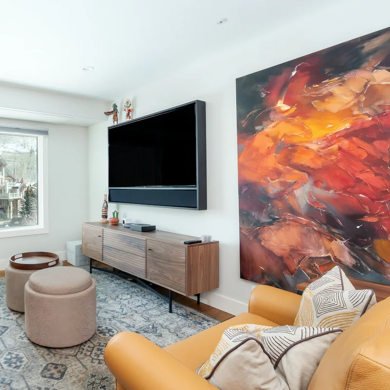 Relax in bright, stylish interiors