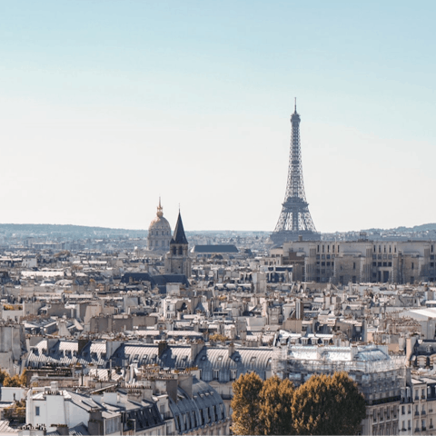 Catch views of the whole of Paris from the Montparnasse Tower, fifteen minutes away