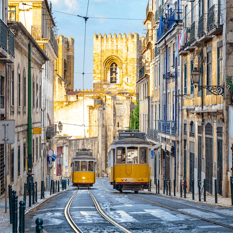 Stay just a thirty-minute drive away from the city of Lisbon 
