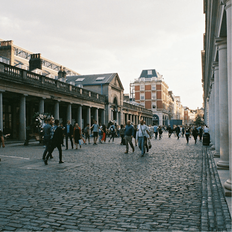 Stay just an ten-minute walk away from Covent Garden 