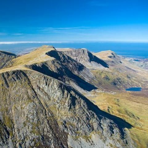 Trek the dramatic peaks of Snowdonia National Park right on your doorstep