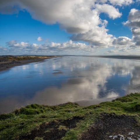 Discover why Carmarthenshire is Wales’ best-kept secret –⁠  Pendine's coast is just a nine-minute drive away