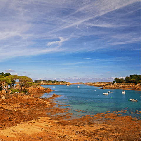 Catch a boat over to the idyllic Île-de-Bréhat and wander the coastline