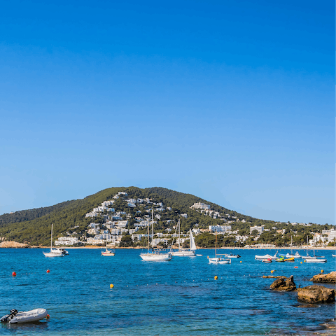 Experience the natural beauty of Ibiza – only ten–minutes away from Santa Eularia 
