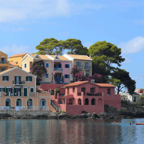 Take a trip to Kefalonia for the day, just three hours away via the car ferry