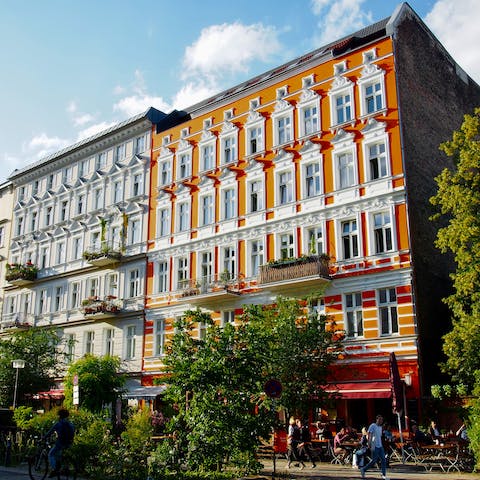 Live like a local in Kreuzberg, where bustling city streets await