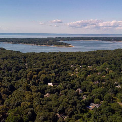 Explore  the green haven of Shelter Island 