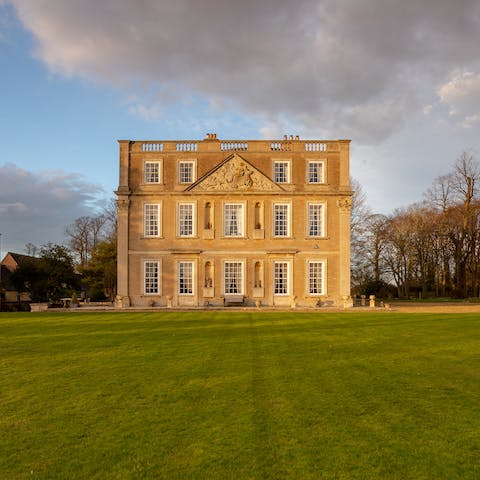 Stay in a Grade I-listed historic mansion built in 1710