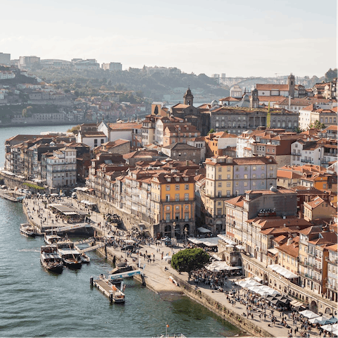 Experience the inspiring spirit of Porto from the river's edge