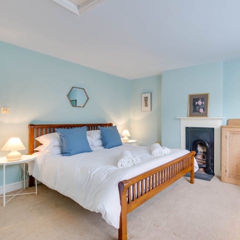 Wake up rested and ready for another day of Walberswick sightseeing
