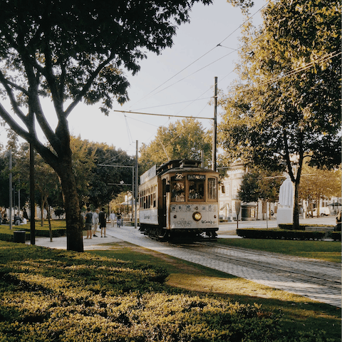 Spend your days seeing the sights of beautiful Porto – you're in a great location