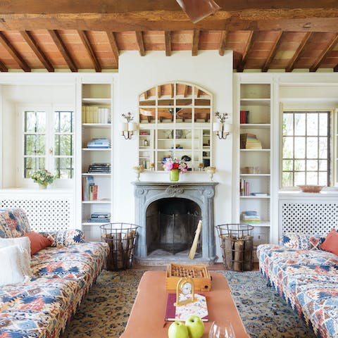 Relax in a beautifully restored 19th-century farmhouse