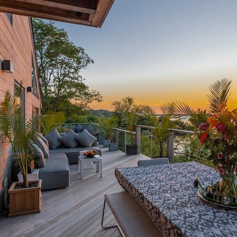 Never miss a sunset with balconies and terraces galore