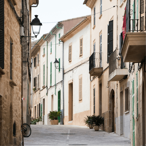 Explore Alcúdia's picturesque old town, just a short drive away