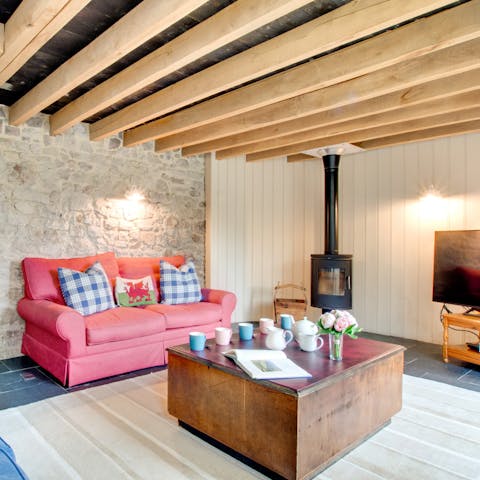 Curl up for cosy film or games nights in the snug – there’s Sky and an X-box at the ready