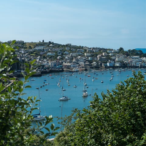 Stay on the water in Polruan, a charming Cornish fishing village