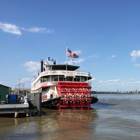 Get out on the water for a chance to admire the city from a whole new perspective