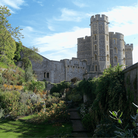 Pay a visit to the imposing Windsor Castle, home to the Kings and Queens of England for over 1,000 years