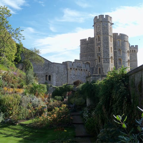 Pay a visit to the imposing Windsor Castle, home to the Kings and Queens of England for over 1,000 years
