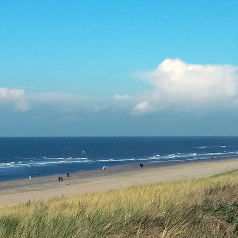 Stay in the beautiful town of Egmond aan Zee