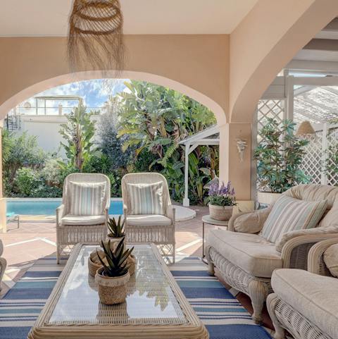 Delight in the ease and elegance of indoor-outdoor living