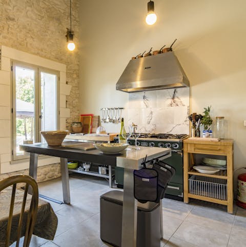 Rustle up some French delicacies in the quintessential countryside kitchen 