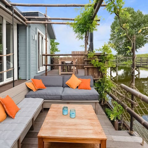 Open the terrace doors and embrace the magic of outdoor living 
