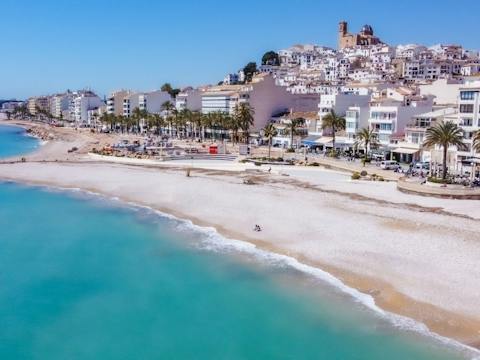 Drive down to one of Altea's golden beaches and its charming old town