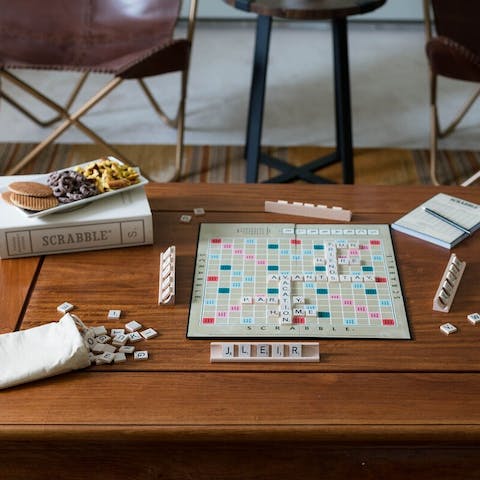 While away the evening playing board games