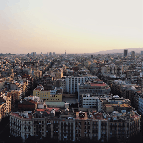 Head to Barcelona for a weekend in the city, it should take about four hours by car