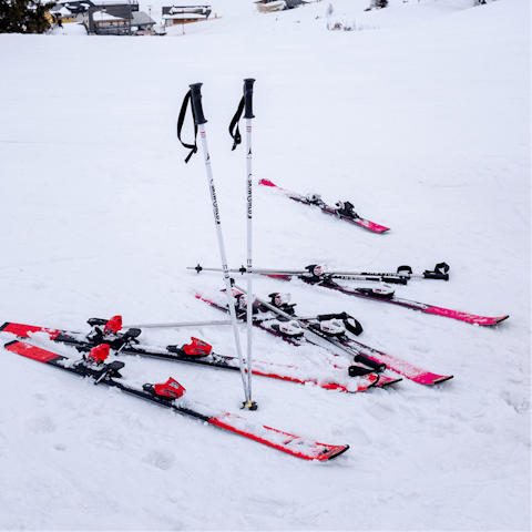 Store your snowsports gear in your own private ski locker