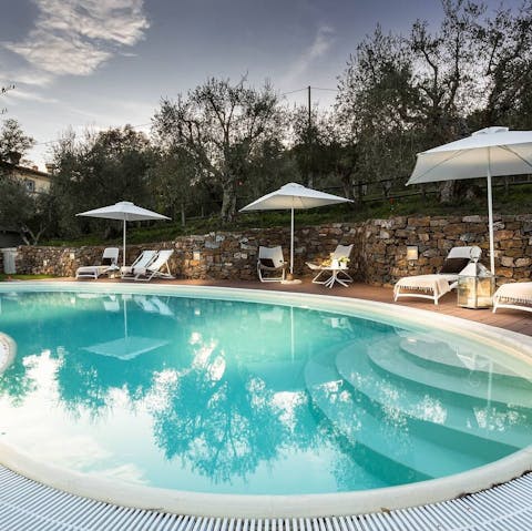 Cool off under the Tuscan sun