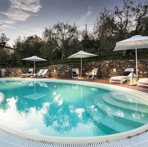 Cool off under the Tuscan sun