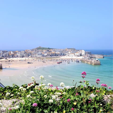 Charismatic St Ives is half an hour's drive