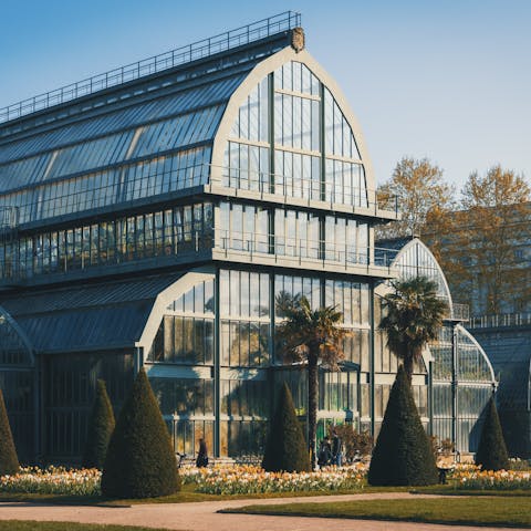 Spend a leisurely afternoon at the Lyon Botanical Garden