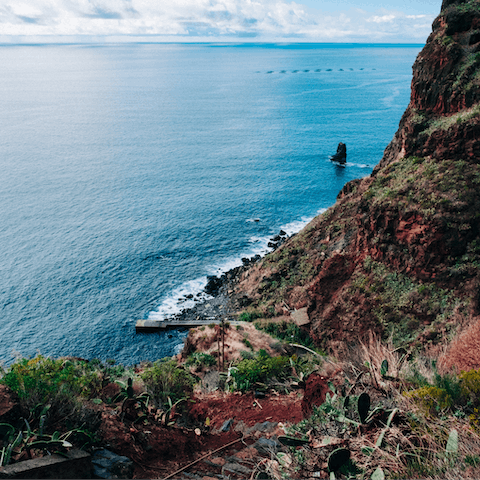 Go on a hike along the Atlantic coast