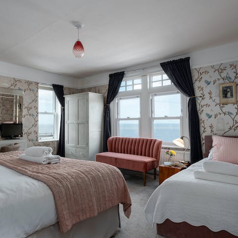 Wake up to dreamy views of the Norfolk coast