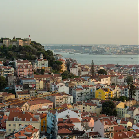 Explore the sights of Lisbon from your location in the Graça district